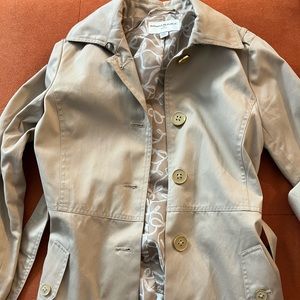 Banana Republic trench dress coat